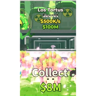 🔥Los Tortus [$500K/s]🔥Cheapest/Instant - Steal a Brainrot
