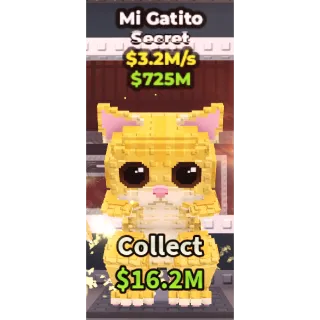 🔥Mi Gatito [3.2M/s]🔥Cheapest/Instant - Steal a Brainrot