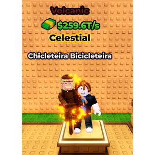 🔥Chicleteira Bicicleteira (🌋Volcanic🌋) (259.6T/s) - Kick a Lucky Block🔥