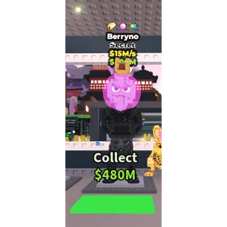 🔥New Berryno (3 Traits) [15M/s]🔥Cheapest/Instant - Steal a Brainrot