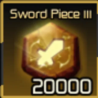 🔥20,000x Sword Piece 3 | Not Duped - Broken Blade🔥