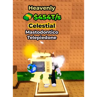 🔥Mastodontico (🪽Heavenly🪽) (454T/s) - Kick a Lucky Block🔥