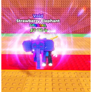 🔥Strawberry Elephant (🌀Void🌀) - Be a Lucky Block🔥
