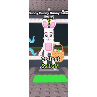 🔥Bunny Bunny Bunny Sahur (Winter) [6.7M/s]🔥Cheapest/Instant - Steal a Brainrot