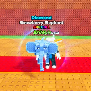 🔥Strawberry Elephant (💎Diamond💎) - Be a Lucky Block🔥