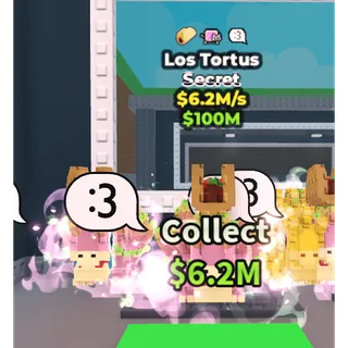 🔥Los Tortus (3 Traits) [6.2M/s]🔥Cheapest/Instant - Steal a Brainrot