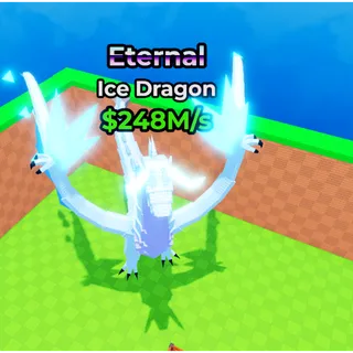 🔥Ice Dragon (Eternal) (74,710Kg) (248M/s) - Steal an Egg🔥