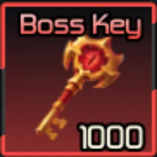 🔥1000x Boss Key | Not Duped - Broken Blade🔥