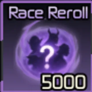 🔥5000x Race Reroll | Not Duped - Broken Blade🔥