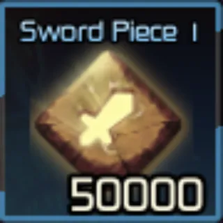 🔥50,000x Sword Piece 1 | Not Duped - Broken Blade🔥