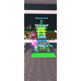 🔥Fishboard (Diamond+UFO) [2.8M/s]🔥Cheapest/Instant - Steal a Brainrot
