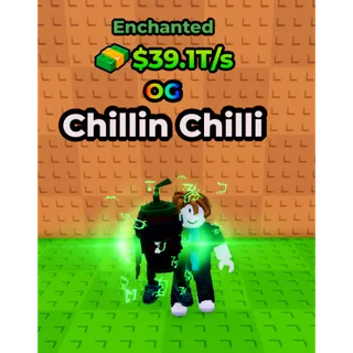 🔥Chillin Chilli (📟Enchanted📟) (39.1T/s) - Kick a Lucky Block🔥