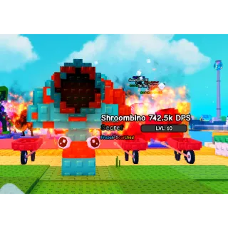 🔥Shroombino Frozen-Scorched (742.5k DPS) (4kg)🔥Cheapest/Instant - Plants vs Brainrots