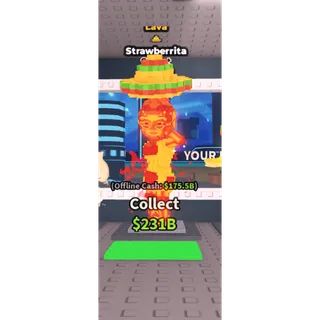 🔥Strawberrita (Lava+Trait) [65M/s]🔥Cheapest/Instant - Steal a Brainrot