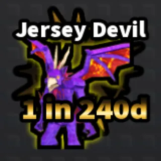 🔥Jersey Devil (OG) (1 in 240d) - Build a Base and Steal🔥