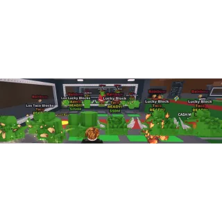 🔥10x Rainbow Taco Lucky Blocks🔥Cheapest/Instant - Steal a Brainrot