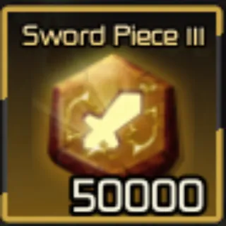 🔥50,000x Sword Piece 3 | Not Duped - Broken Blade🔥