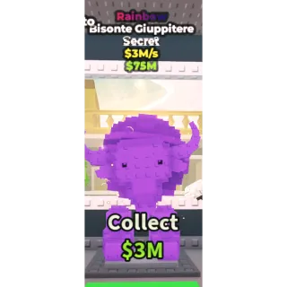 🔥Bisonte Giuppitere (Rainbow) [3M/s]🔥Cheapest/Instant - Steal a Brainrot
