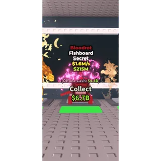 🔥Fishboard (Bloodrot) [1.6M/s]🔥Cheapest/Instant - Steal a Brainrot