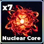 🔥7x Nuclear Core - Roll Anime To Fight🔥