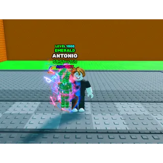 🔥Antonio | Emerald | Ancient | Level 1000 MAX - Swing Obby For Brainrots🔥
