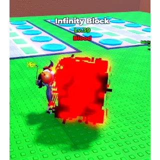 🔥Infinity Block (Blood) (0.97x)🔥Cheapest/Instant - Escape Tsunami For Brainrots!
