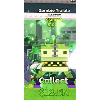 🔥Zombie Tralala [$500K/s]🔥Cheapest/Instant - Steal a Brainrot