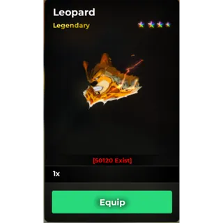 🔥Leopard Fruit (Legendary) - Haze Seas🔥