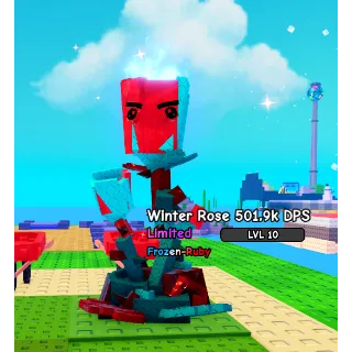 🔥Winter Rose Frozen-Ruby (501.9k) (3kg)🔥Cheapest/Instant - Plants vs Brainrots