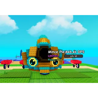 🔥Mince Pie Frozen-Gold - Limited (846.4k DPS) (info in description) 🔥Cheapest/Instant - Plants vs Brainrots