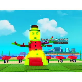 🔥Gran Snomancello Limited (768k DPS) (4kg) (info in description) 🔥Cheapest/Instant - Plants vs Brainrots