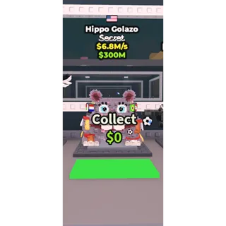🔥Hippo Golazo (USA) [6.8M/s] - Steal a Brainrot🔥
