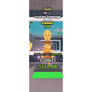 🔥Frullato Framingo (Gold+2 Traits) [185M/s] - Steal a Brainrot🔥