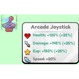 🔥Arcade Joystick 470 OG Relic🔥Cheapest/Instant - Brainrot Evolution
