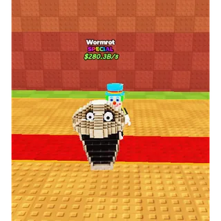 🔥Wormrot (RARE) (Fuse) (280.3B/s) - Be a Lucky Block🔥