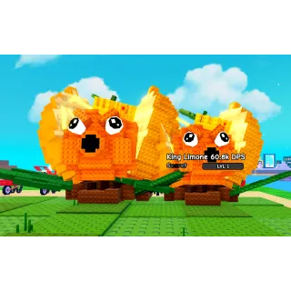 🔥2x Huge King Limone (6.2kg-7.3kg)🔥Cheapest/Instant - Plants vs Brainrots