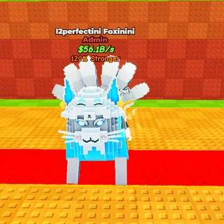 🔥i2perfectini foxinini (Admin) (120%) (56.1B/s) (LVL 50 MAX) - Be a Lucky Block🔥