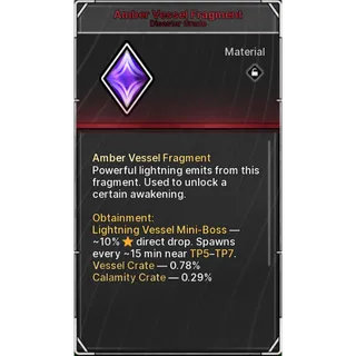 🔥Amber Vessel Fragment - Jujutsu: Zero🔥