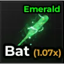 🔥Emerald Bat (1.07x)🔥Cheapest/Instant - Escape Tsunami For Brainrots!