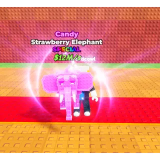 🔥Strawberry Elephant (🍭Candy🍭) - Be a Lucky Block🔥