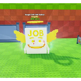 🔥Angel Job Job Sahur 98.1B/s lvl 50 MAX - Be a Lucky Block🔥