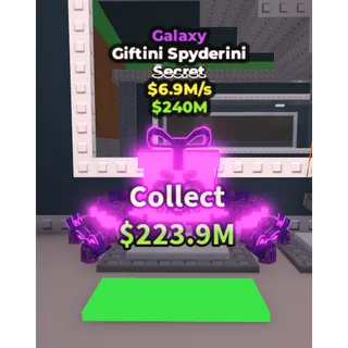 🔥Giftini Spyderini (Galaxy) [6.9M/s]🔥Cheapest/Instant - Steal a Brainrot
