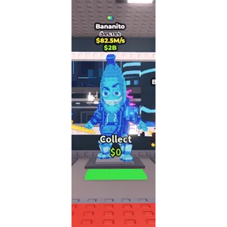 🔥Bananito (Diamond+Glitch) [86.5M/s]🔥Cheapest/Instant - Steal a Brainrot