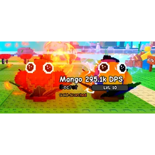 🔥2x Mango (295.1k DPS) (2kg)🔥Cheapest/Instant - Plants vs Brainrots