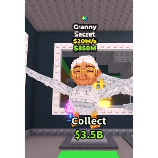 🔥Granny (Glitch) [20M/s]🔥Cheapest/Instant - Steal a Brainrot