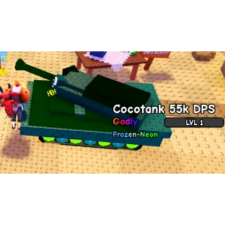 🔥Cocotank Frozen-Neon 4KG🔥Cheapest/Instant - Plants vs Brainrots