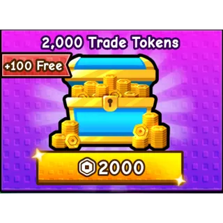 🔥2100 Trade Tokens🔥Cheapest/Instant - Escape Tsunami For Brainrots!