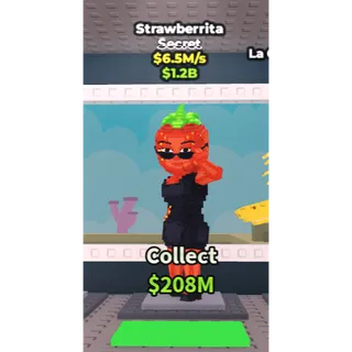 🔥Strawberrita [6.5M/s] - Steal a Brainrot🔥