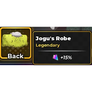 🔥Jogu's Robe (Back Gear) - Anime Dice🔥