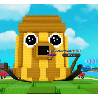 🔥Titanic Gold Icey/Ice Watermelon 12.7kg (info in description) 🔥Cheapest/Instant - Plants vs Brainrots